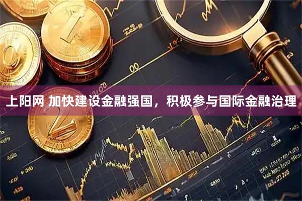 上阳网 加快建设金融强国，积极参与国际金融治理